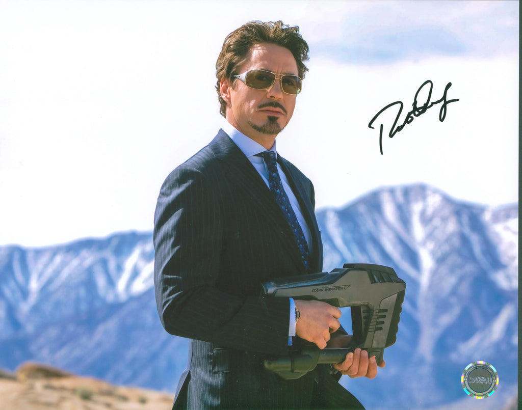 Robert Downey Jr Signed 11x14 Photo - SWAU Authenticated - SWAU