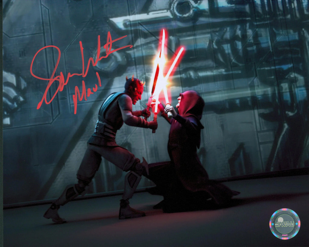 Sam Witwer Signed 8x10 Photo - H